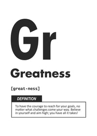 Greatness (White)