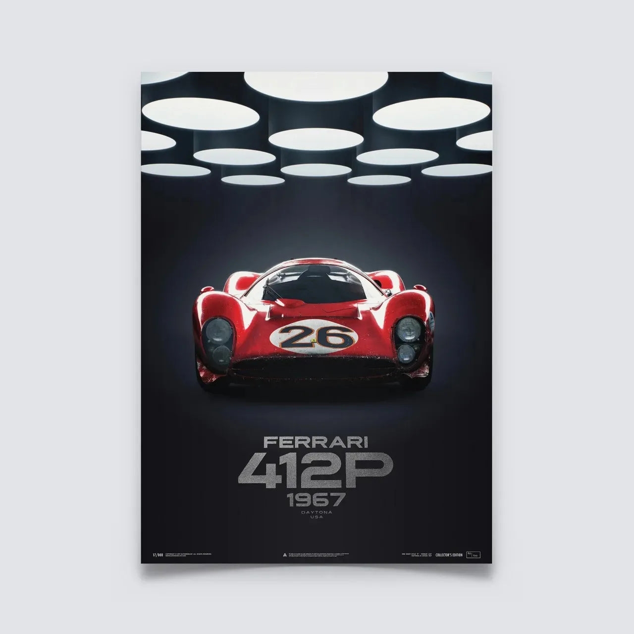 Classic World Famous Racing Cars Collection - Canvas & Curio
