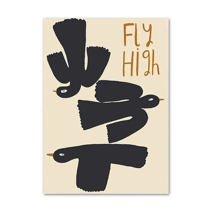 Nordic Nursery Animal Art Collection - Canvas & Curio