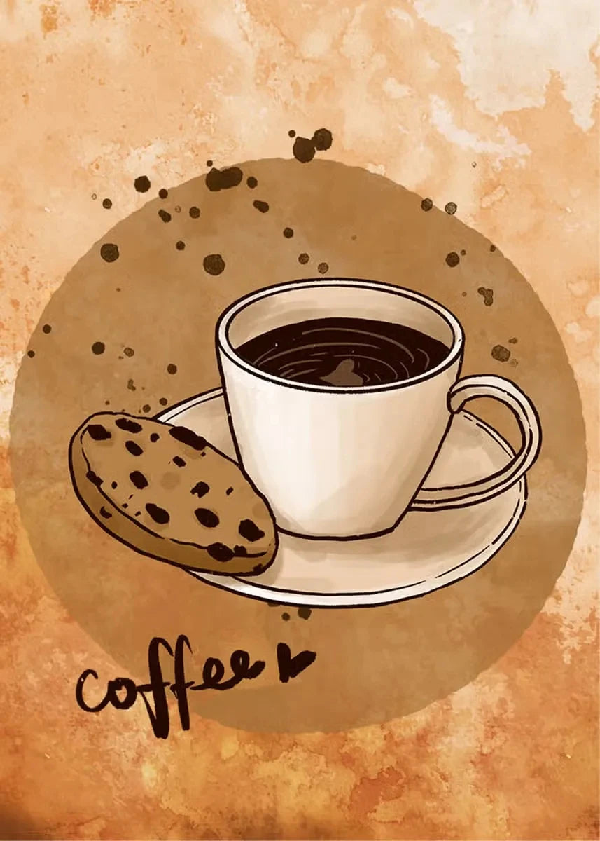 Vintage Coffee Time Collection - Canvas & Curio