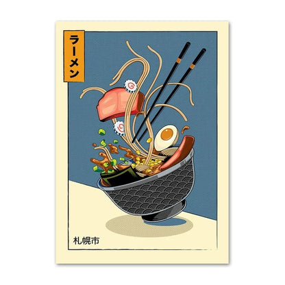 Sushi & Ramen Fun Collection - Canvas & Curio