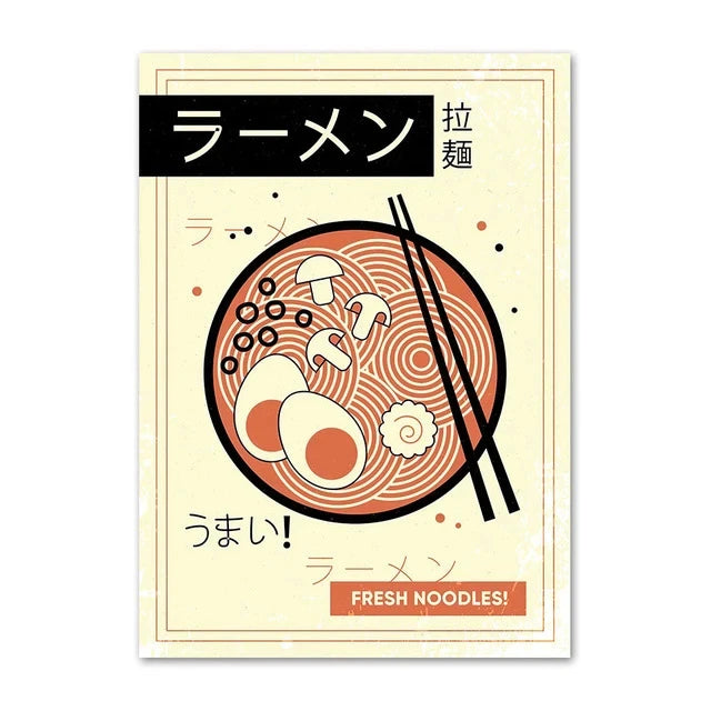 Sushi & Ramen Fun Collection - Canvas & Curio