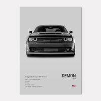 Dodge Challenger SRT Demon 2017 (Grey)