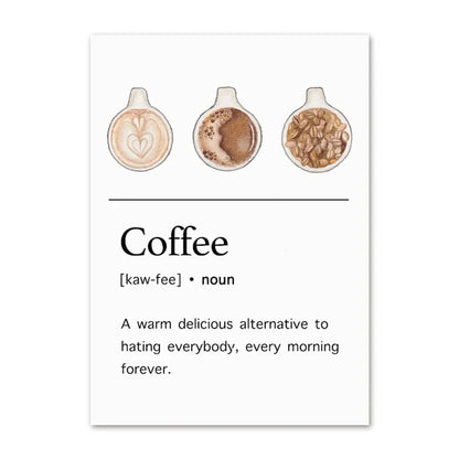 Surrealist Coffee & Caffeine Collection - Canvas & Curio