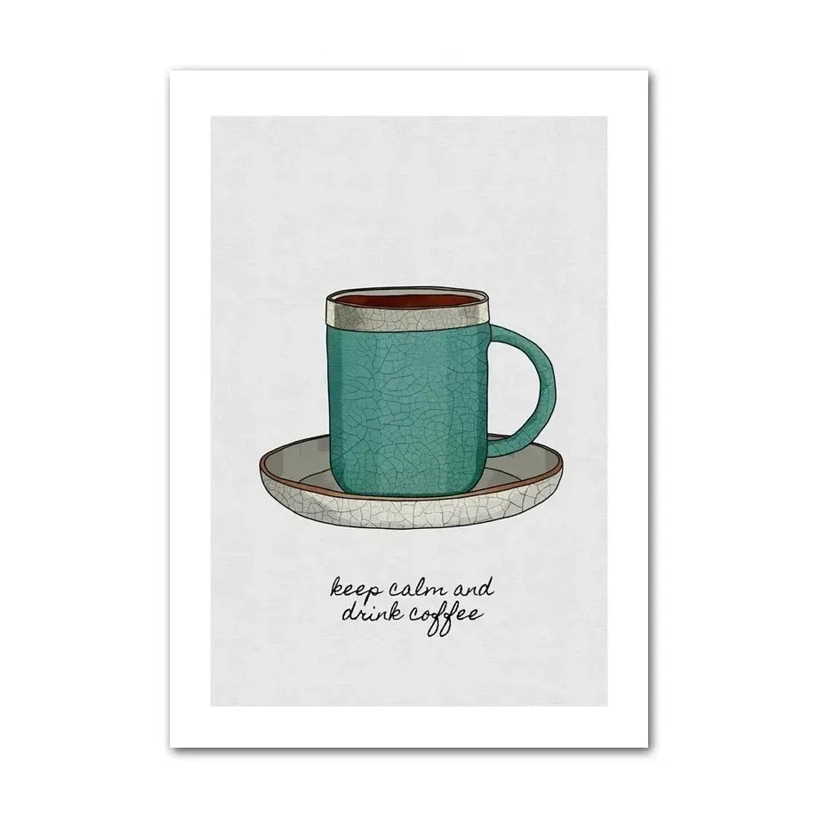 Coffeehouse Appliance Art Collection - Canvas & Curio