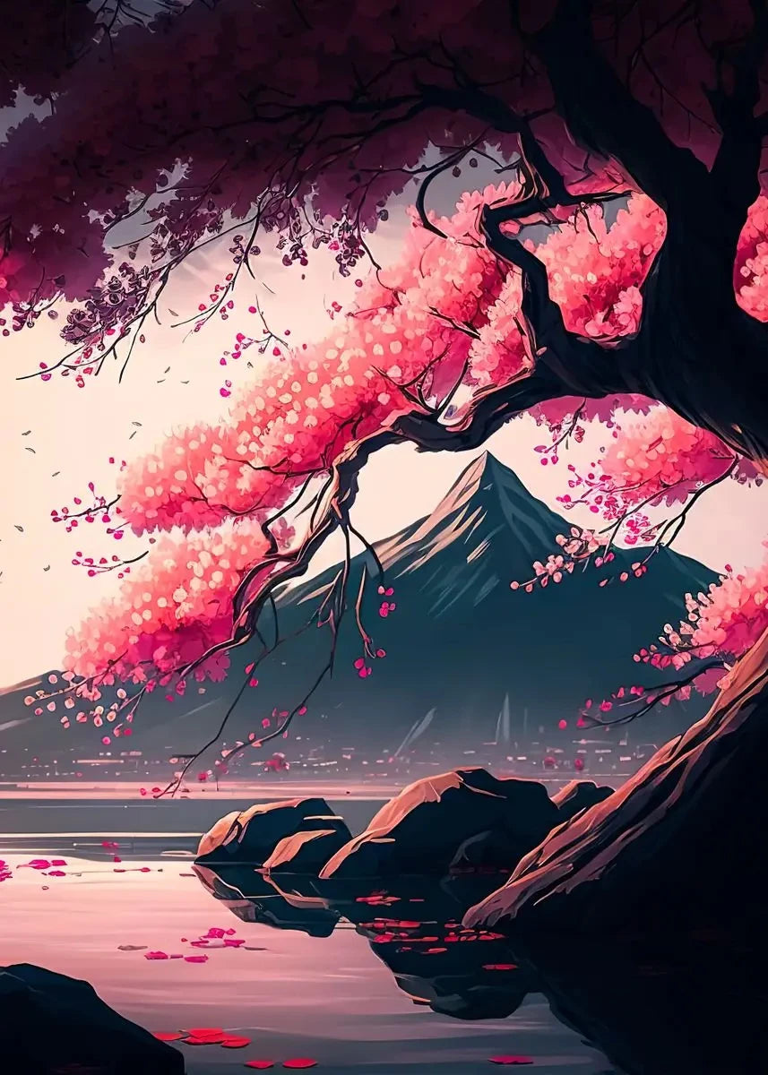 Sakura & Fuji Art Collection - Canvas & Curio