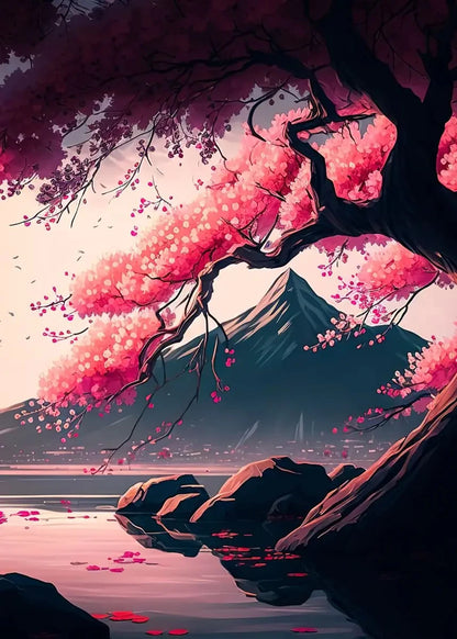 Sakura & Fuji Art Collection - Canvas & Curio