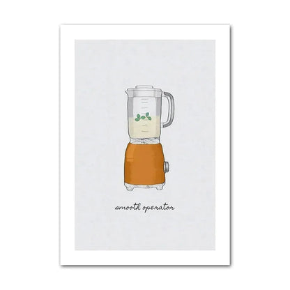 Coffeehouse Appliance Art Collection - Canvas & Curio