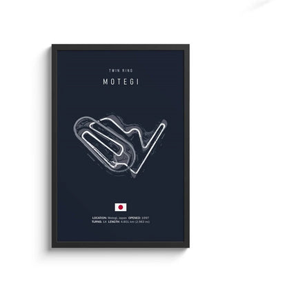 Formula 1 Track Circuit Collection II - Canvas & Curio