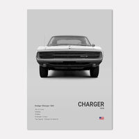 Dodge Charger 383 1970 (Grey)