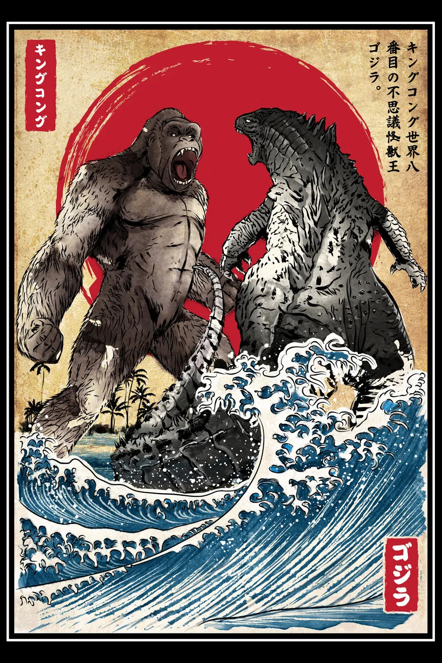King of Terror in Sea Collection - Canvas & Curio