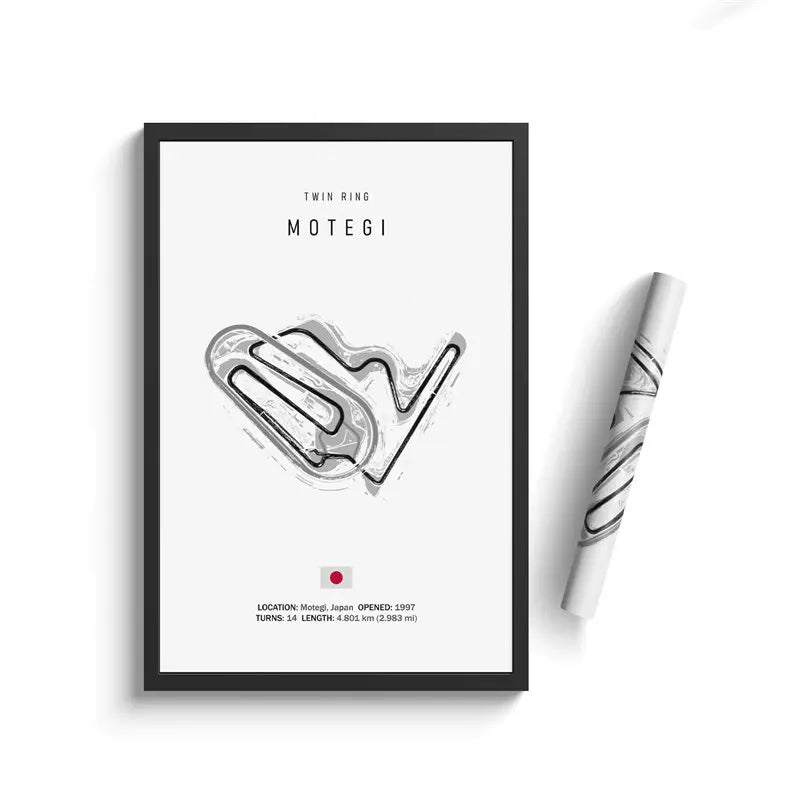 Formula 1 Track Circuit Collection III - Canvas & Curio