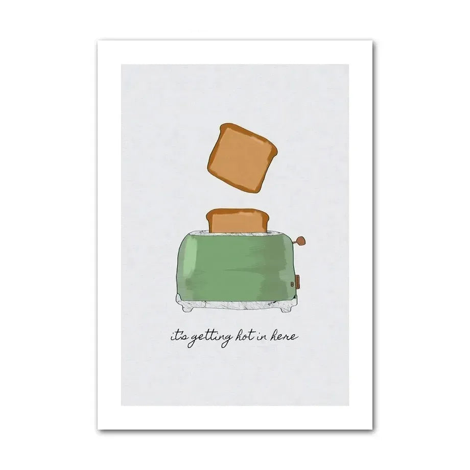 Coffeehouse Appliance Art Collection - Canvas & Curio