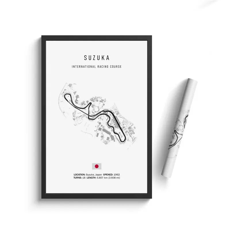 Formula 1 Track Circuit Collection II - Canvas & Curio
