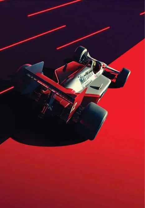 Ayrton Senna Racing Collection - Canvas & Curio