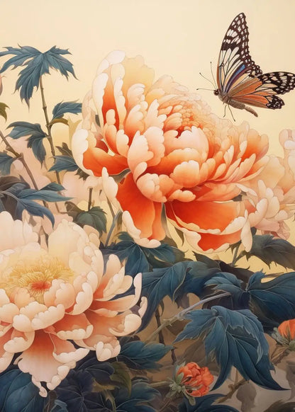 Chinese Peony Collection - Canvas & Curio