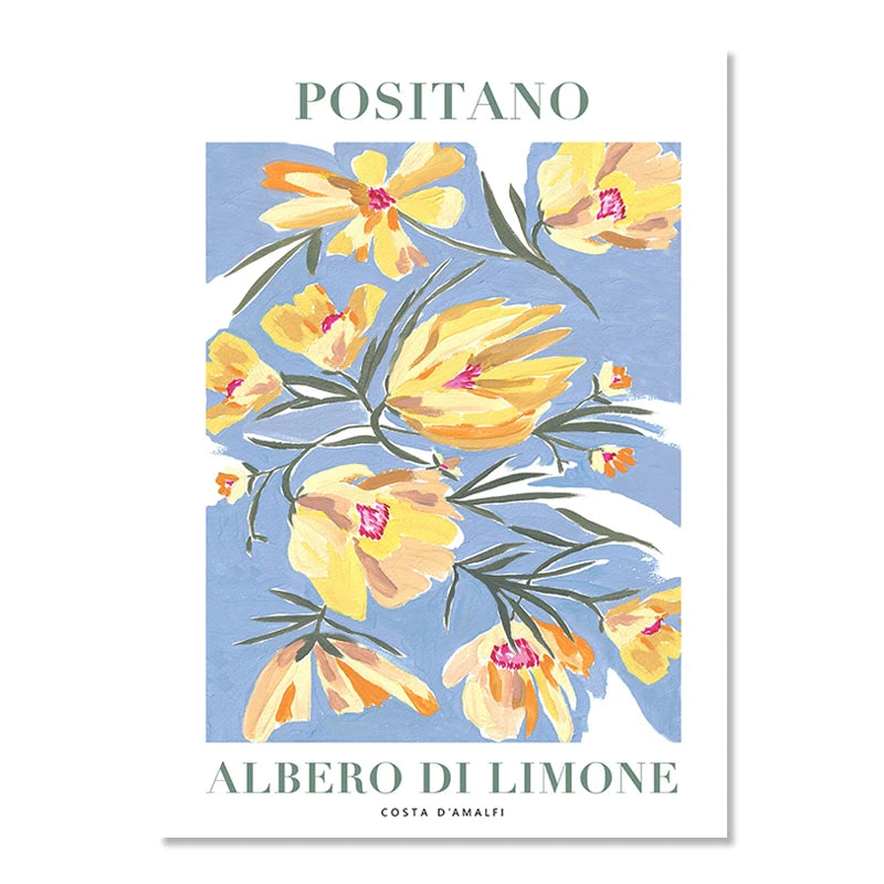Abstract Botanicals Art Collection - Canvas & Curio