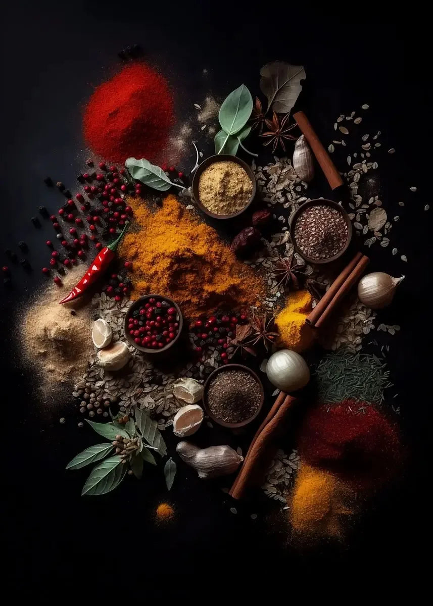 Herbs, Spices & Sushi Collection - Canvas & Curio