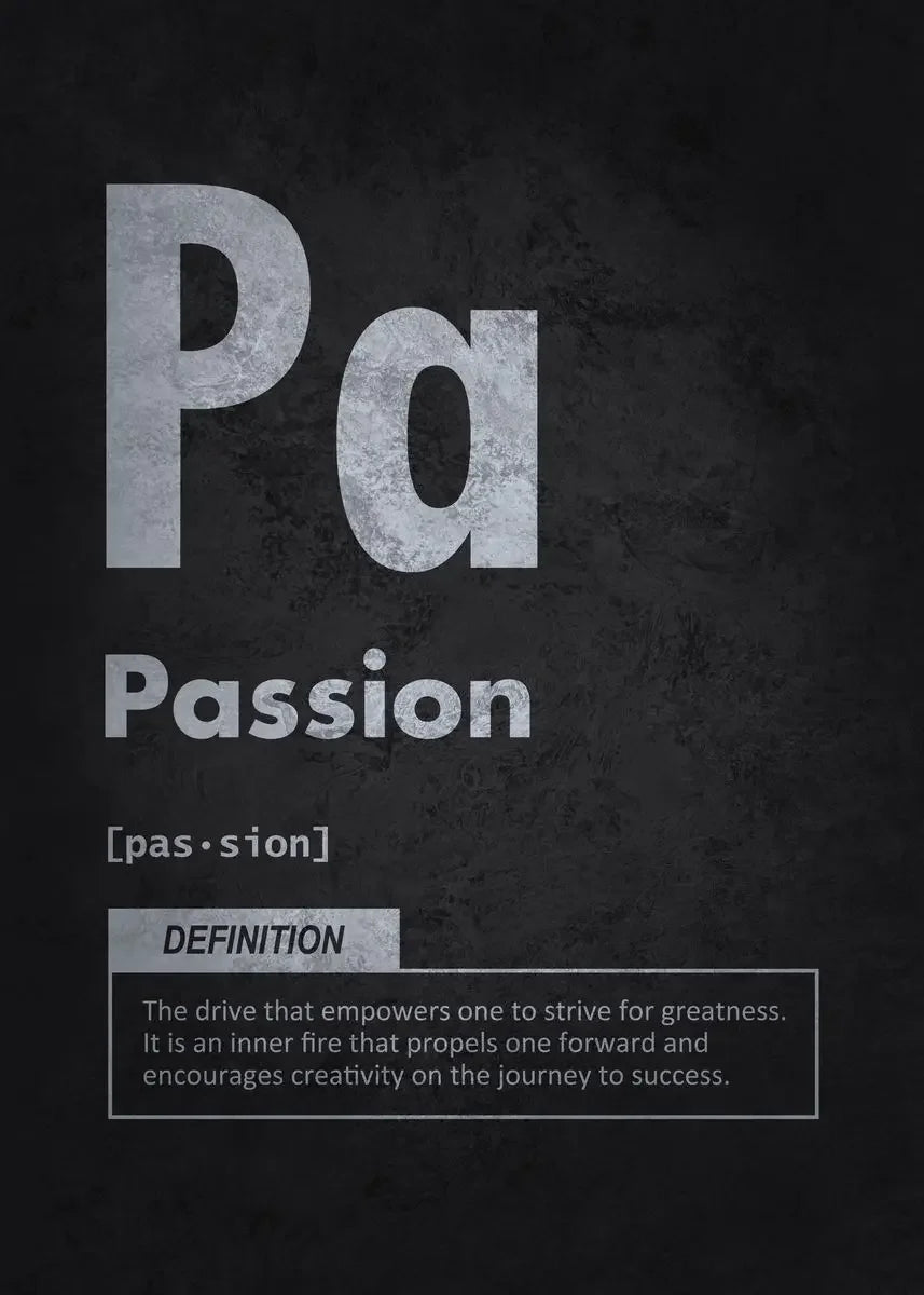 Periodic Table of Motivation Collection II - Canvas & Curio