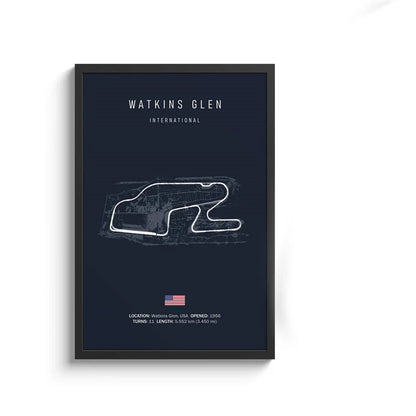 Formula 1 Track Circuit Collection - Canvas & Curio