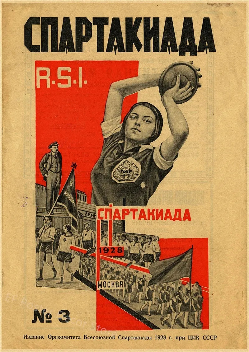 Soviet Era Portraits Collection III - Canvas & Curio