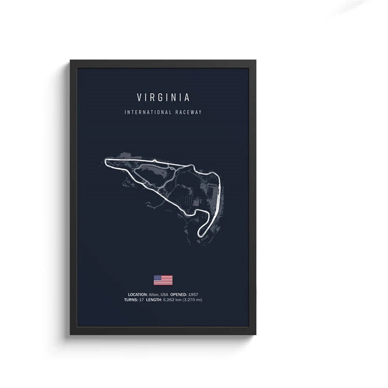 Formula 1 Track Circuit Collection II - Canvas & Curio