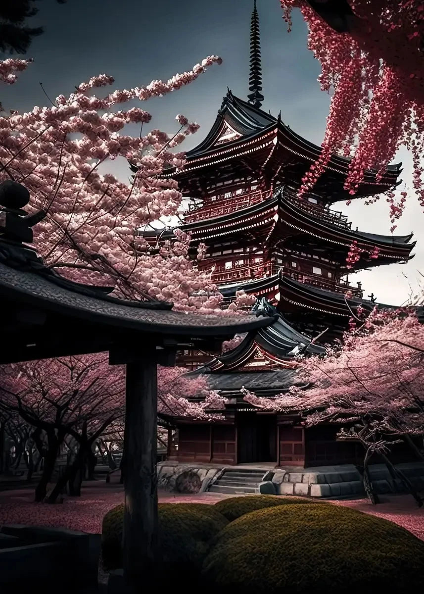 Sakura & Fuji Art Collection - Canvas & Curio