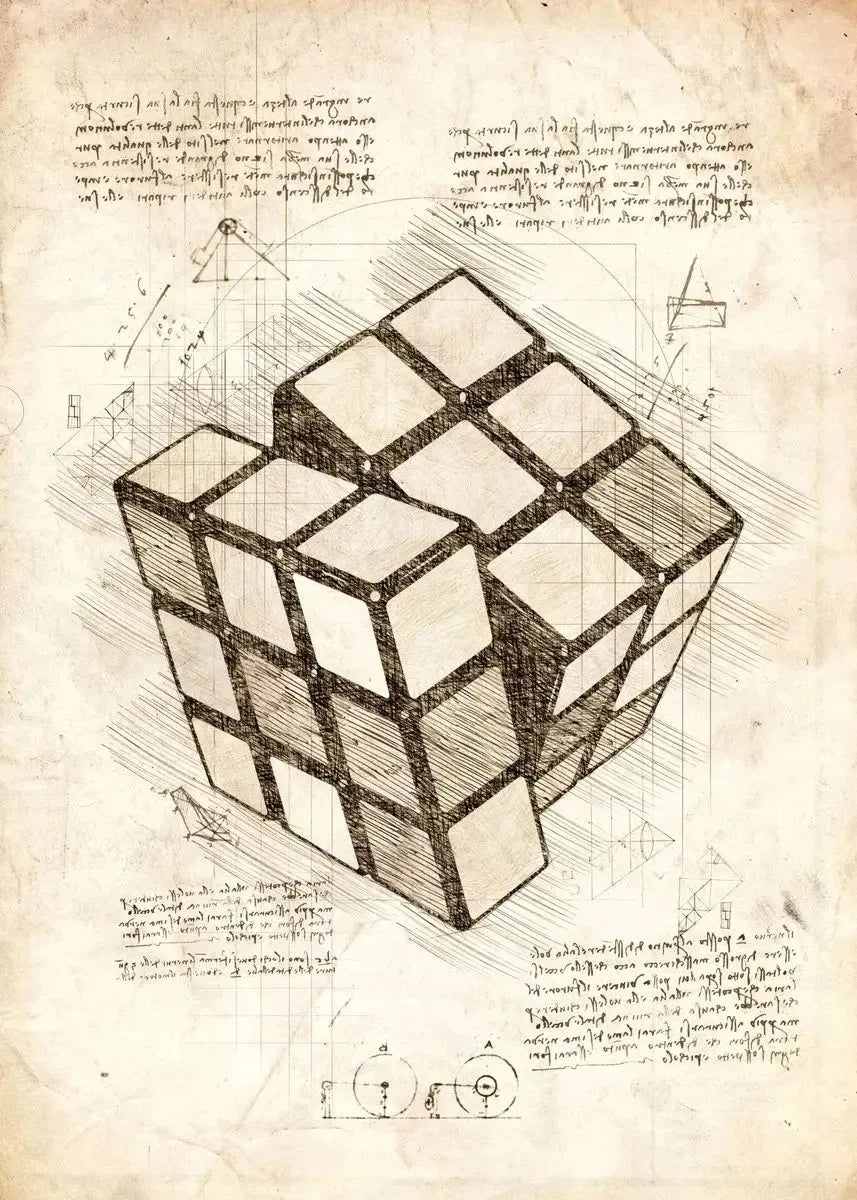 Vintage Gaming Sketch Collection - Canvas & Curio