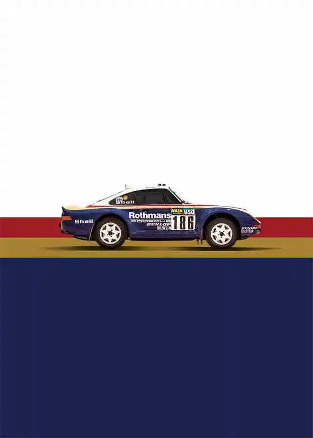 Pop F1 Aesthetic Vintage Cars Collection II - Canvas & Curio