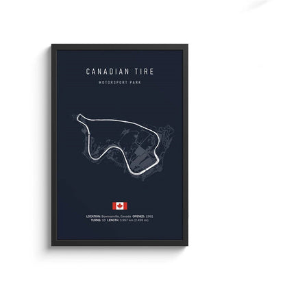 Formula 1 Track Circuit Collection - Canvas & Curio