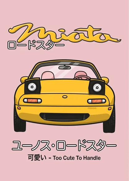 Pop Japanese Kawaii Cars Collection - Canvas & Curio