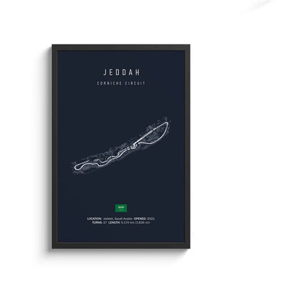Formula 1 Track Circuit Collection - Canvas & Curio