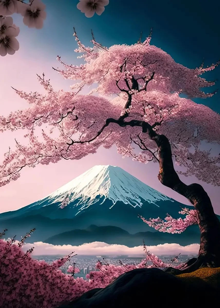Sakura & Fuji Art Collection - Canvas & Curio