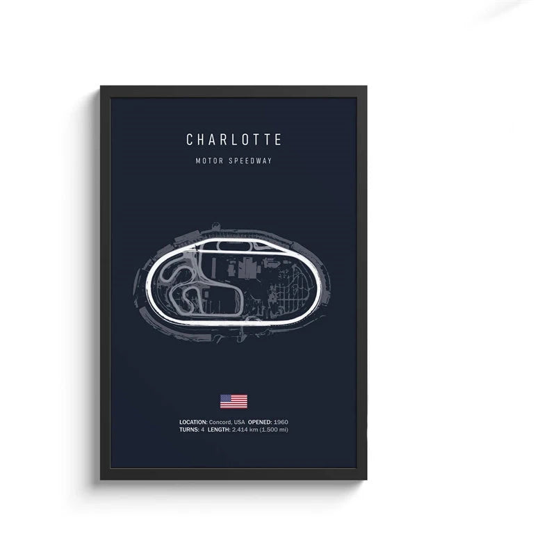 Formula 1 Track Circuit Collection II - Canvas & Curio