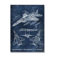 Mcdonnell Douglas F-15 Eagle (Blue)