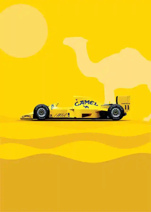 Pop F1 Aesthetic Vintage Cars Collection II - Canvas & Curio