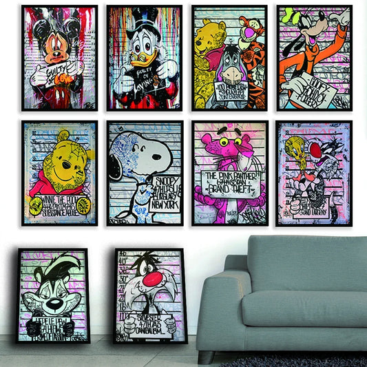 Whimsical Disney Mischief Collection - Canvas & Curio