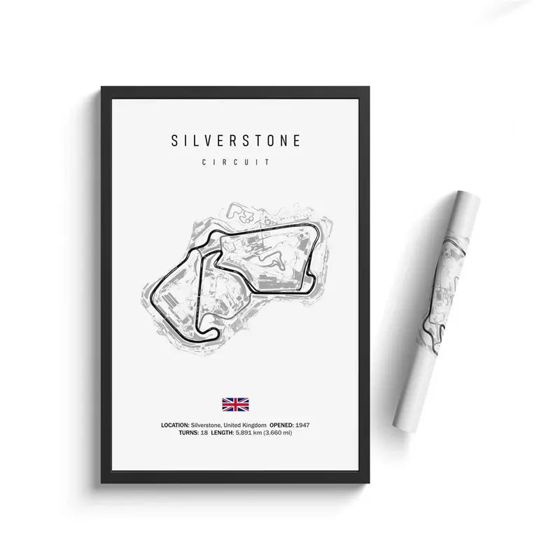 Formula 1 Track Circuit Collection II - Canvas & Curio