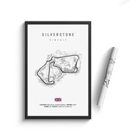 Silverstone Circuit (White)