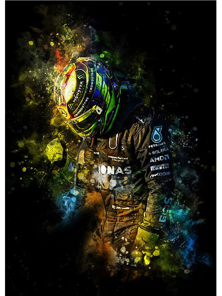 Lewis Hamilton Collection - Canvas & Curio