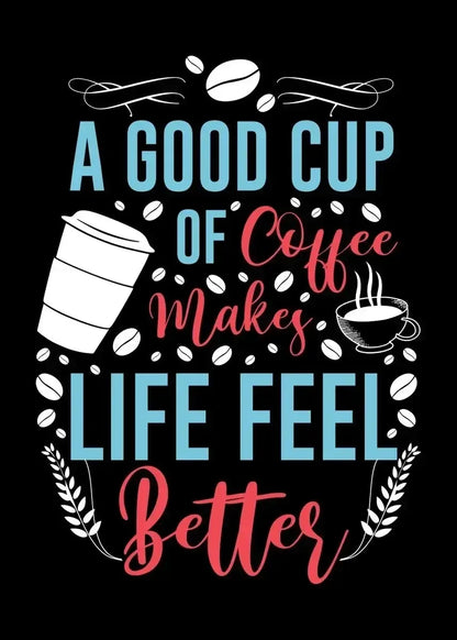 Vintage Coffee Time Quotes Collection - Canvas & Curio