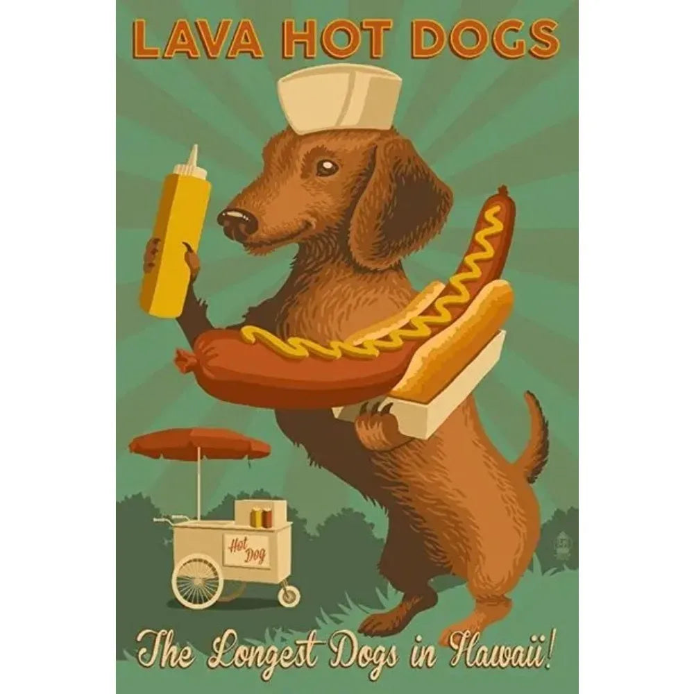 Adorable Dachshund Art Collection - Canvas & Curio