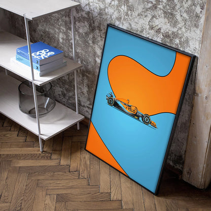 Pop F1 Aesthetic Vintage Cars Collection - Canvas & Curio
