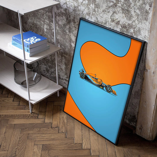 Pop F1 Aesthetic Vintage Cars Collection - Canvas & Curio