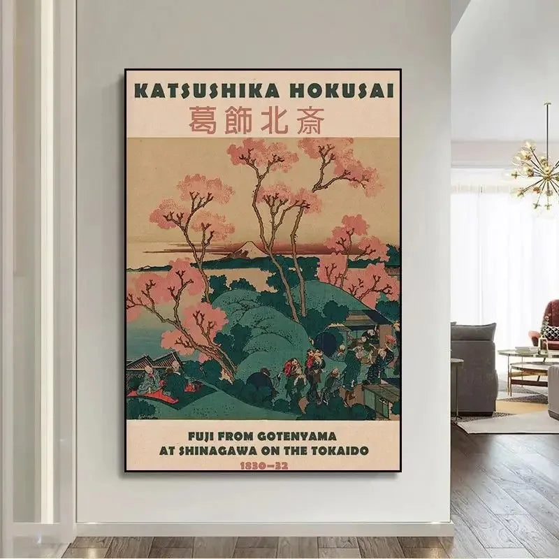 Classic Ukiyo-e Art Collection - Canvas & Curio