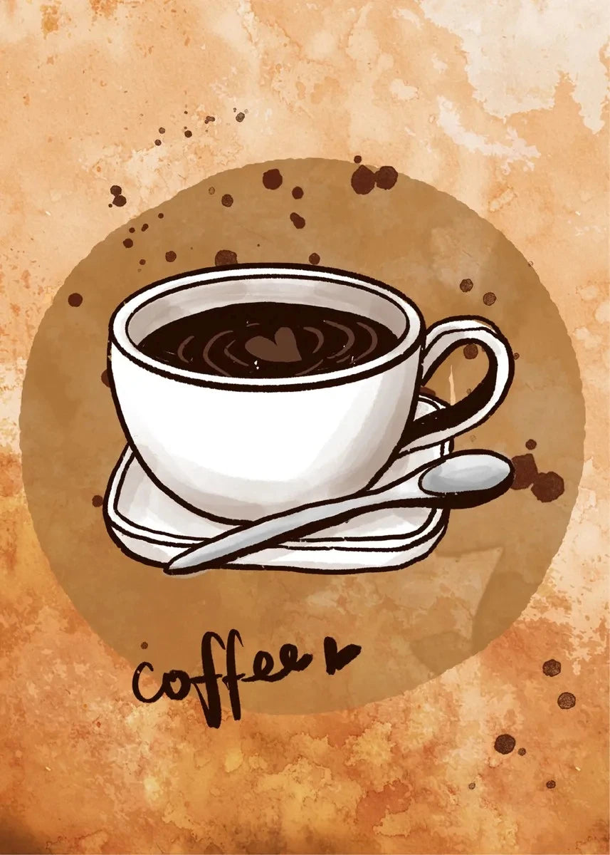 Vintage Coffee Time Collection - Canvas & Curio