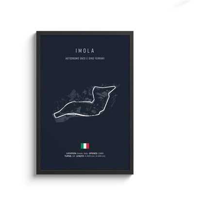 Formula 1 Track Circuit Collection - Canvas & Curio