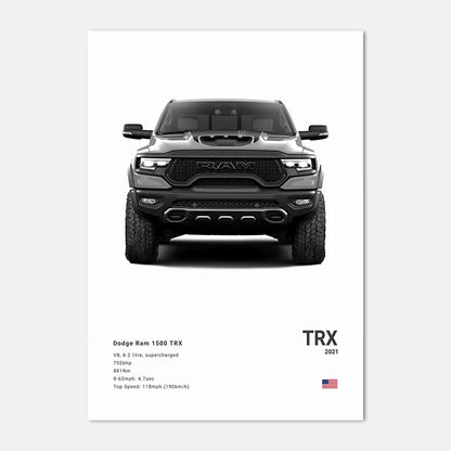Black & White Sport Cars Collection III - Canvas & Curio