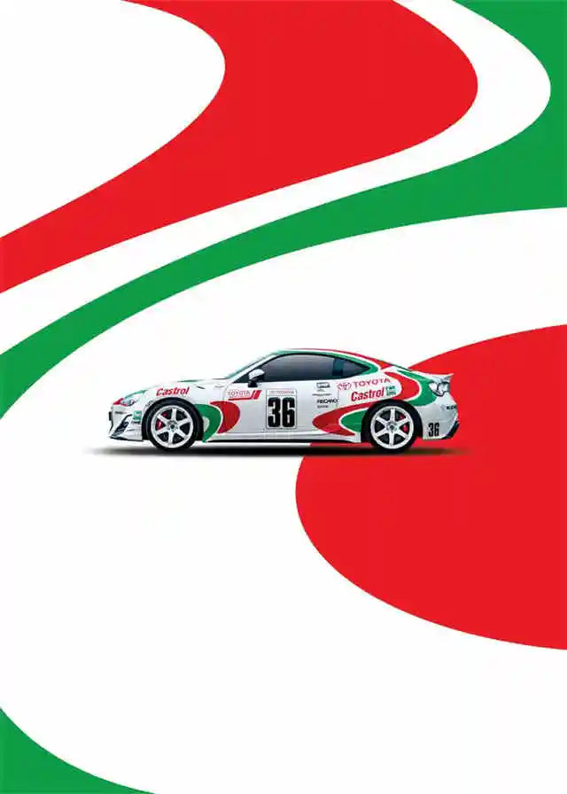 Pop F1 Aesthetic Vintage Cars Collection - Canvas & Curio