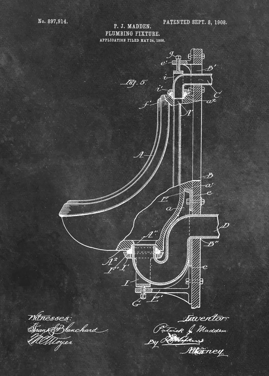 Bathroom Blueprint Collection - Canvas & Curio